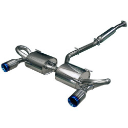 Ligne d'Echappement HKS "Legamax Sports" Ti-Tip pour Subaru BRZ