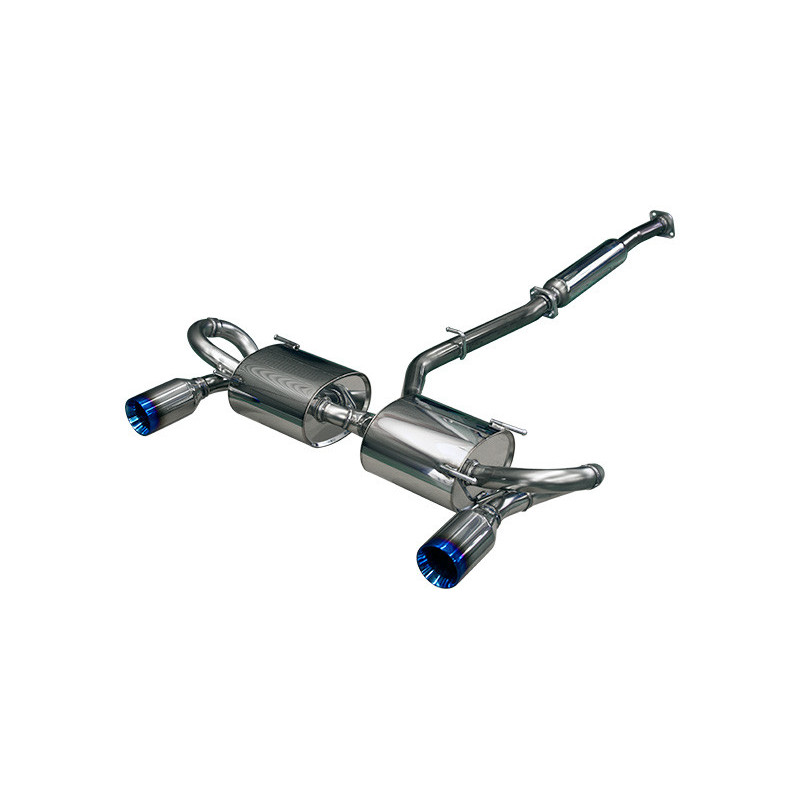 Ligne d'Echappement HKS "Legamax Sports" Ti-Tip pour Subaru BRZ