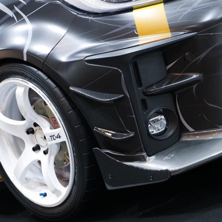 Canards de Pare-Choc Avant HKS en Carbone pour Toyota Yaris GR