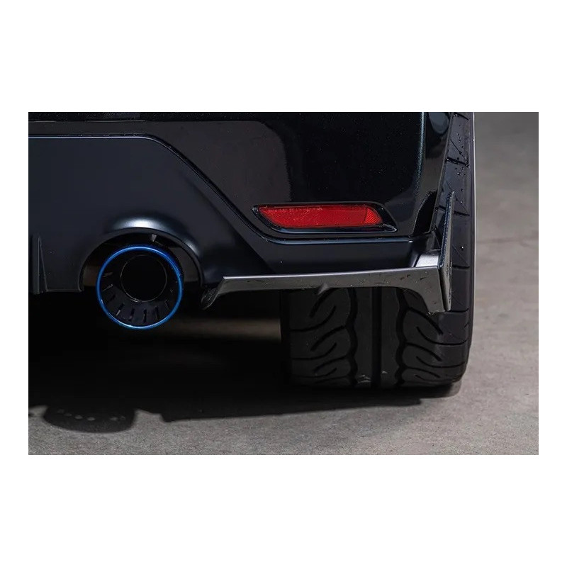 Lames de Pare-Choc Arrière HKS en Carbone pour Toyota Yaris GR