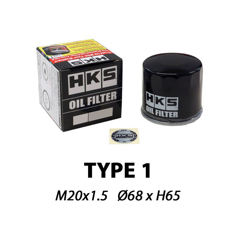 NOUVELLE REF POUR STOCK Filtre à Huile HKS Type 1 - M20x1.5