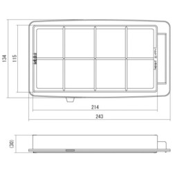 Filtre à Air HKS Super Air Filter pour Honda Civic FK7 (17-19)