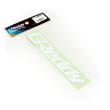 Sticker GReddy Blanc (21 cm)