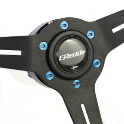 Lot de 6 Vis à Tête Fraisée en Titane pour Volant (GReddy)