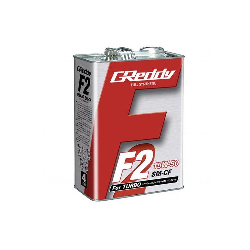 4L Huile Moteur Greddy F2 15W50 SM-CF