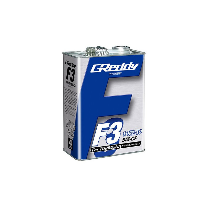 4L Huile Moteur GReddy F3 10W40 SM-CF