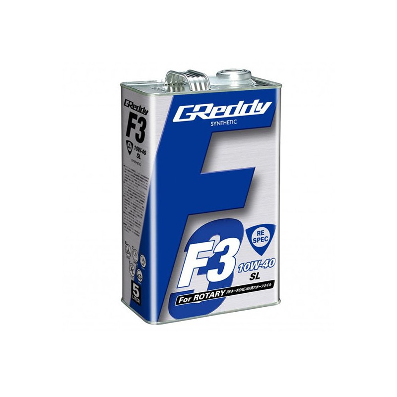 5L Huile Moteur Rotatif Greddy F3 RE-Spec 10W40 SL