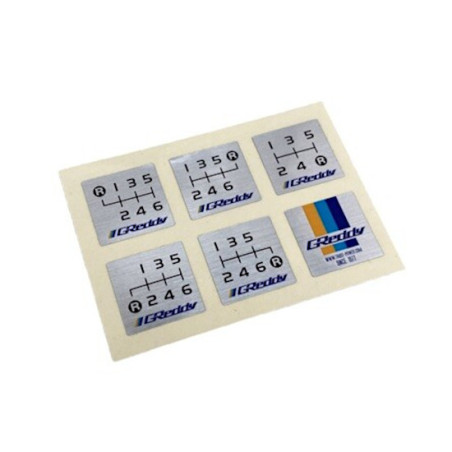 Lot de Stickers pour Pommeau GReddy
