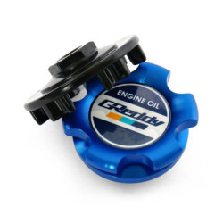 Bouchon d'Huile GReddy Type 2 M32-P3.5 Bleu (Nissan