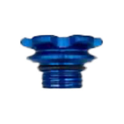 Bouchon d'Huile GReddy Type 8 31.2xP3.5 Bleu (Mitsubishi)