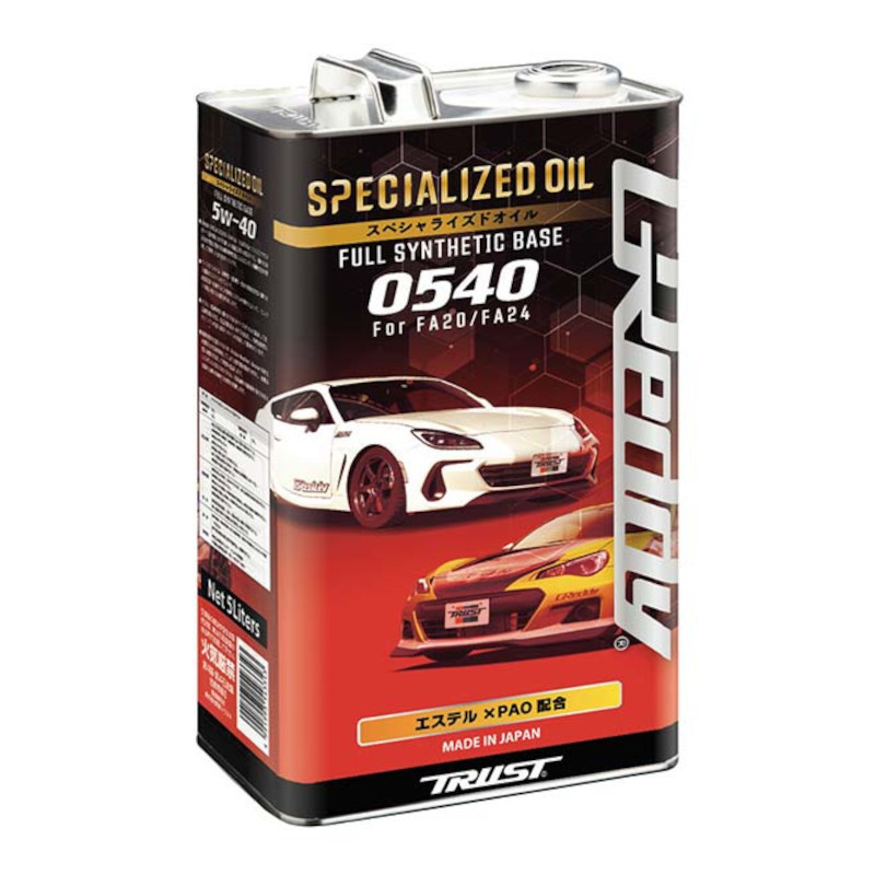 5L Huile Moteur GReddy 0540 5W40 pour FA20 & FA24 (GT86