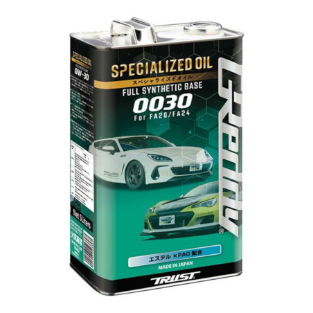 5L Huile Moteur GReddy 0030 0W30 pour FA20 & FA24 (GT86