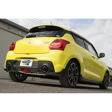 Silencieux GReddy Comfort Sports GT Slash + Intermédiaire pour Suzuki Swift Sport ZC33S (2017+)