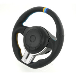 Volant GReddy Cuir Noir avec Repère Tricolore pour Toyota GT86 (12-16)