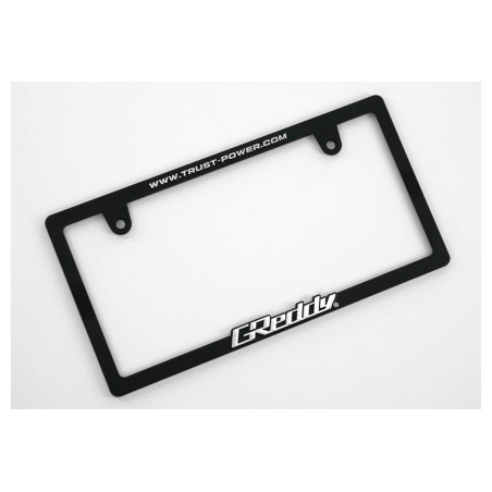 Contour de Plaque d'Immatriculation GReddy - Chrome