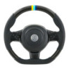 Volant GReddy Carbone Noir avec Coutures Tricolores pour Toyota GT86 (17-21) & GR86