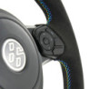 Volant GReddy Cuir Noir Retourné avec Coutures Tricolores pour Toyota GT86 (17-21) & GR86
