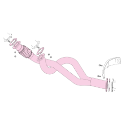 Downpipe Skyline GTR Fujitsubo 2021 new design