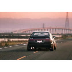 Shine Auto Project Toyota AE86 Corolla Bavettes FRP