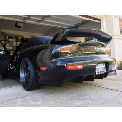 Shine Auto Project Mazda RX-7 FD3S Spec Wing Only. Carbone