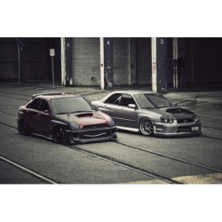 Shine Auto Project Subaru WRX GDB Pare-choc avant aero HybridFRP