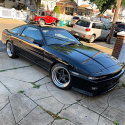 Shine Auto Project Toyota Supra MKIII A70 Pare-choc avant aero HybridCarbone