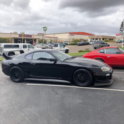 Shine Auto Project Toyota Supra JZA80 MKIV Bas de caisse Accent Carbone