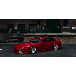 Shine Auto Project Nissan 240SX S13 Pare-choc avant aero HybridFRP