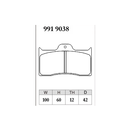 DIxcel Z pour plaquettes Wilwood 150-8850