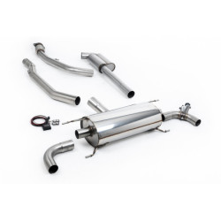 Milltek Sport Cat-back Alfa Romeo Giulia 2.0T Veloce (Non Q4 Models & Non OPF GPF Models) (2017-2027)