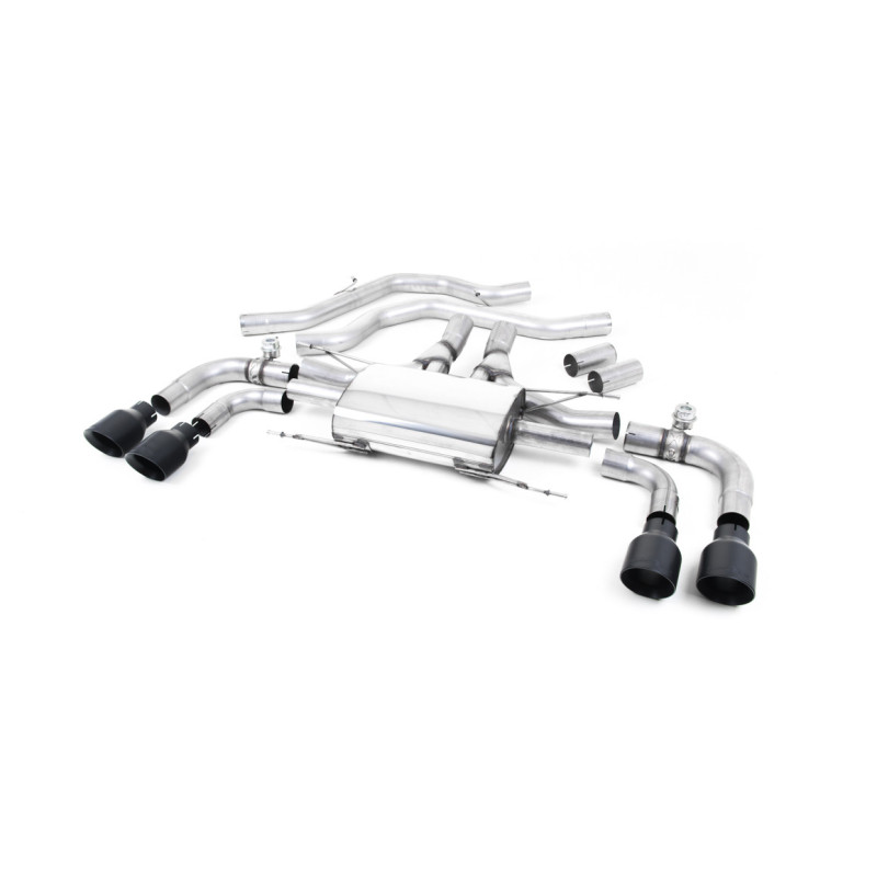 Milltek Sport Front Pipe-back Alfa Romeo Giulia Quadrifoglio 2.9 V6 Bi-Turbo (Non OPF GPF Models) (2017-2027)