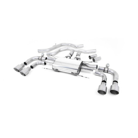 Milltek Sport Front Pipe-back Alfa Romeo Giulia Quadrifoglio 2.9 V6 Bi-Turbo (Non OPF GPF Models) (2017-2027)