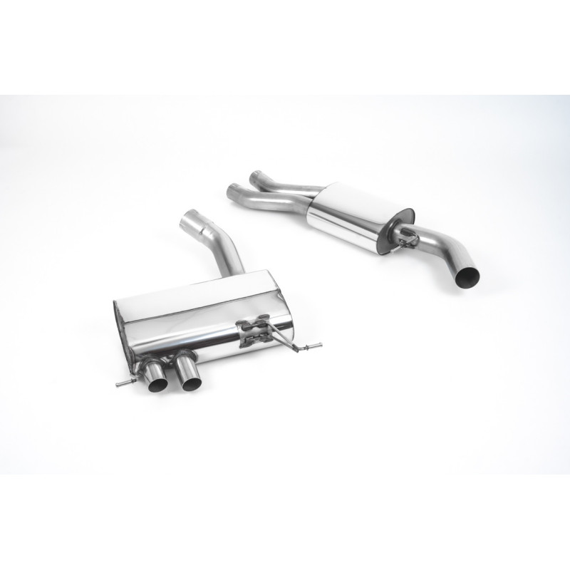 Milltek Sport Secondary Cat-back BMW 1 Series 135i Coupé E82 and Cabriolet E88 (N54) (2008-2010)