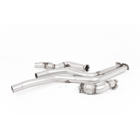 Milltek Sport Large-bore Downpipes and Cat Bypass Pipes BMW 2 Series M2 Competition Coupé (F87) (2018-2027)