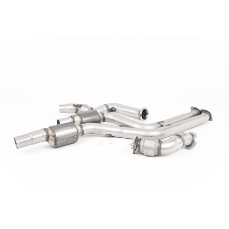 Milltek Sport Large Bore Downpipes and Hi-Flow Sports Cats BMW 2 Series M2 Competition Coupé (F87) (2018-2027)