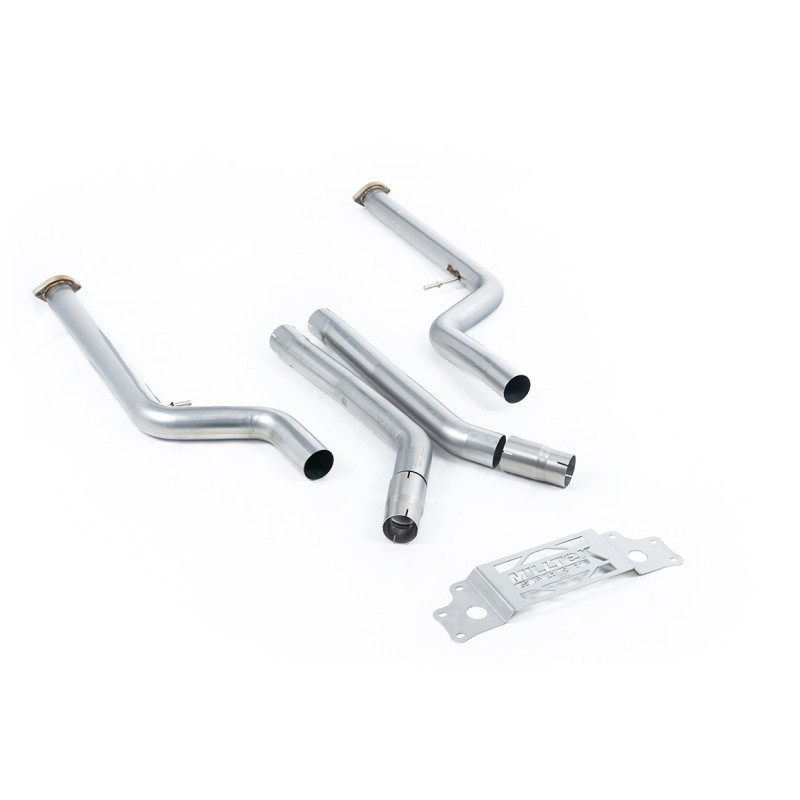 Milltek Sport Secondary Catalyst Bypass BMW 2 Series M2 Coupe (G87 S58 NAS Non-OPF GPF Models) (2023-2027)