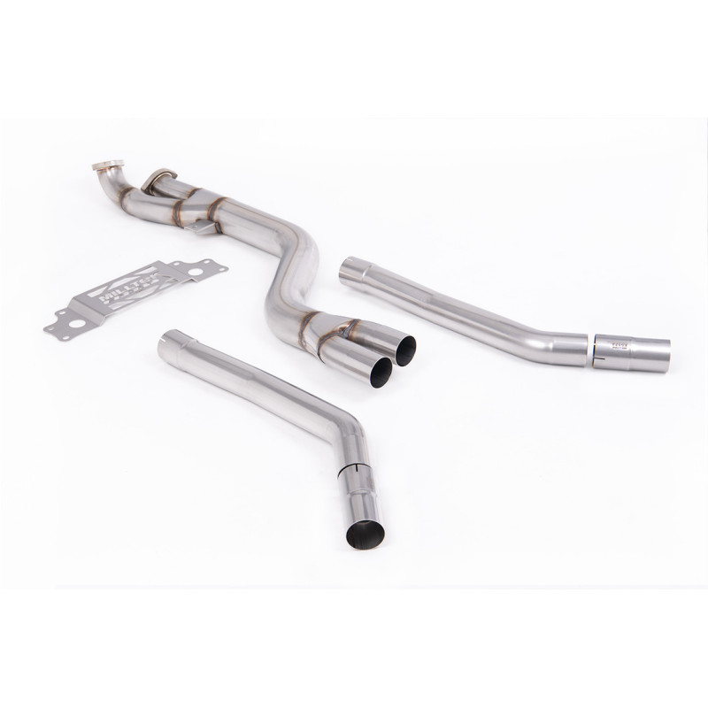 Milltek Sport Secondary Catalyst Bypass BMW 2 Series M2 Coupe (G87 S58 NAS Non-OPF GPF Models) (2023-2027)