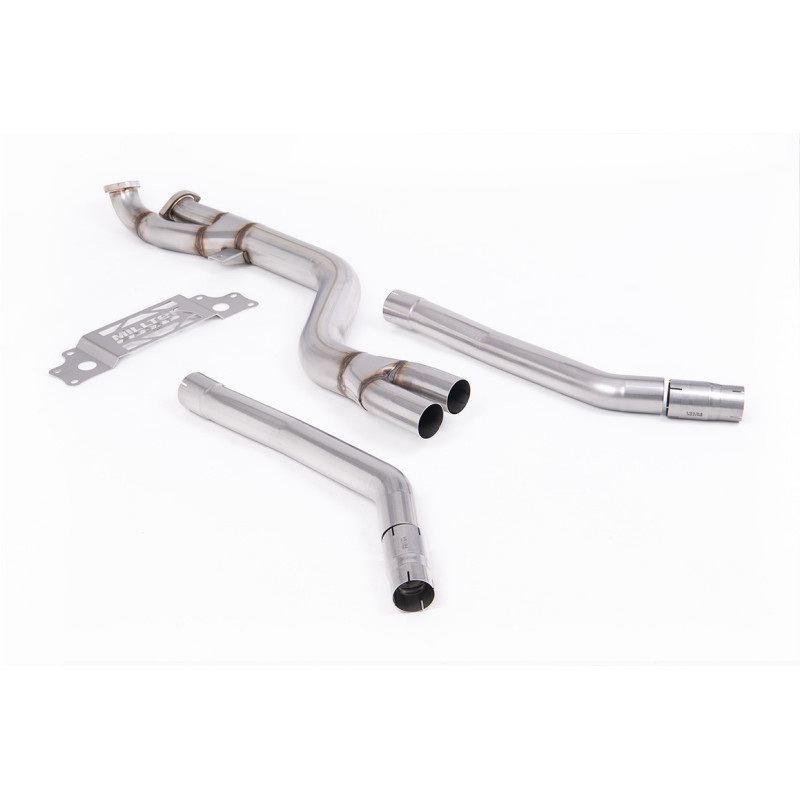 Milltek Sport Secondary Catalyst Bypass BMW 2 Series M2 Coupe (G87 S58 NAS Non-OPF GPF Models) (2023-2027)