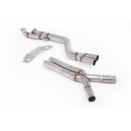 Milltek Sport Secondary Catalyst Bypass BMW 2 Series M2 Coupe (G87 S58 NAS Non-OPF GPF Models) (2023-2027)