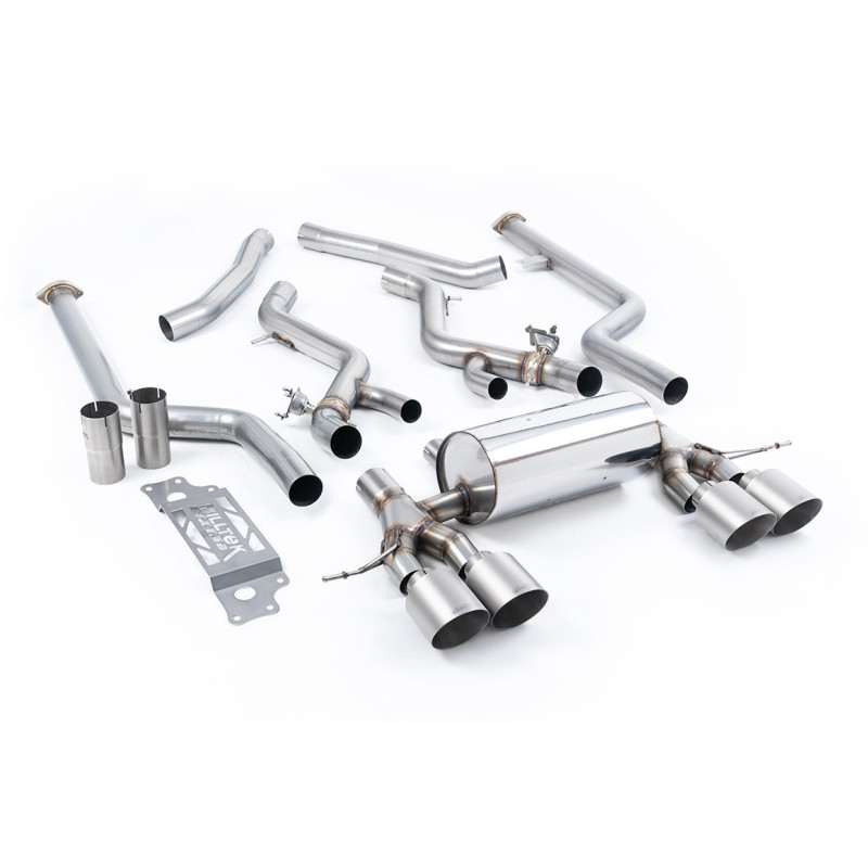 Milltek Sport Cat-back BMW 2 Series M2 Coupe (G87 S58 NAS Non-OPF GPF Models) (2023-2027)