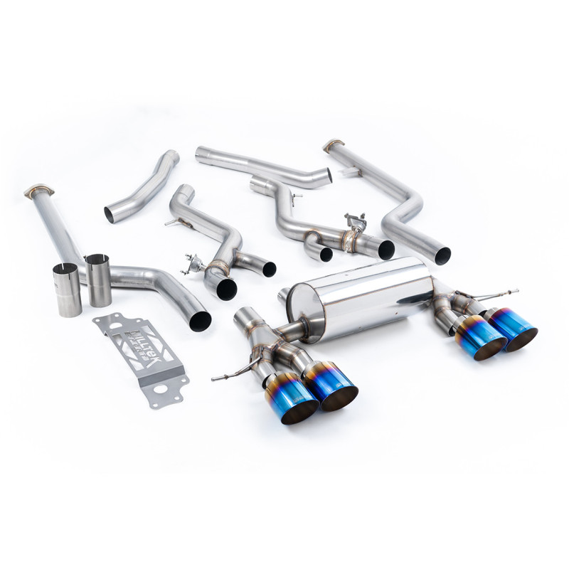 Milltek Sport Cat-back BMW 2 Series M2 Coupe (G87 S58 NAS Non-OPF GPF Models) (2023-2027)