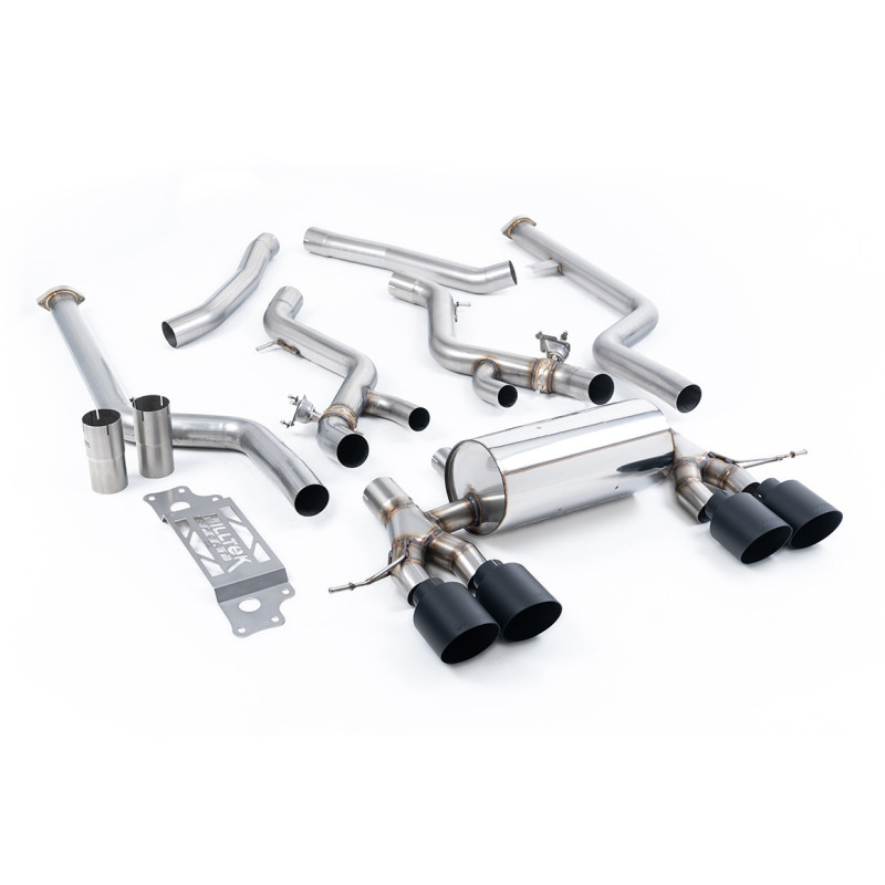Milltek Sport Cat-back BMW 2 Series M2 Coupe (G87 S58 NAS Non-OPF GPF Models) (2023-2027)