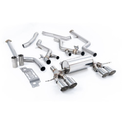 Milltek Sport Cat-back BMW 2 Series M2 Coupe (G87 S58 NAS Non-OPF GPF Models) (2023-2027)