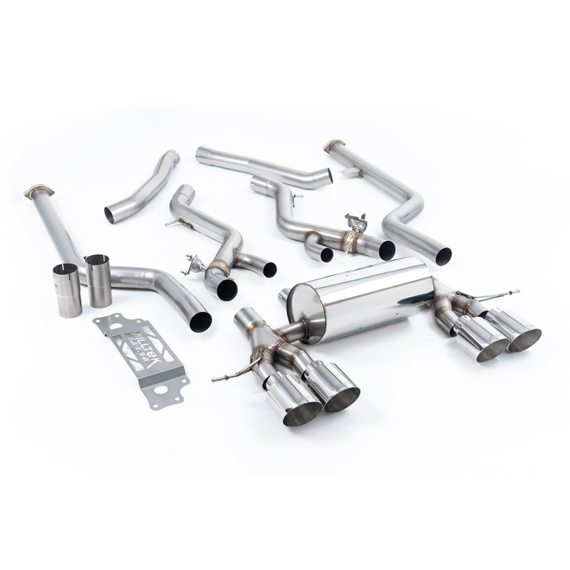 Milltek Sport Cat-back BMW 2 Series M2 Coupe (G87 S58 NAS Non-OPF GPF Models) (2023-2027)