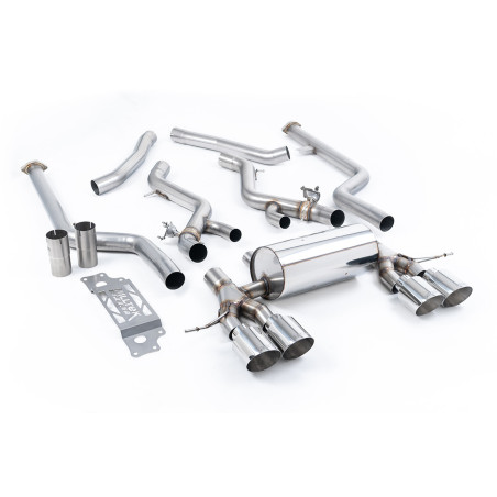 Milltek Sport Cat-back BMW 2 Series M2 Coupe (G87 S58 NAS Non-OPF GPF Models) (2023-2027)
