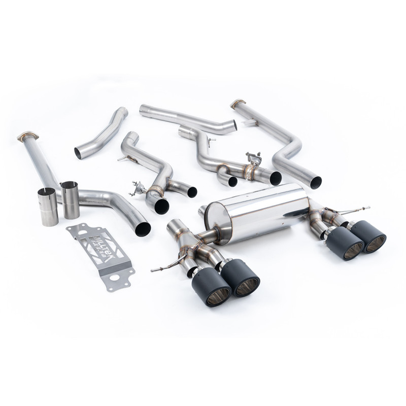 Milltek Sport Cat-back BMW 2 Series M2 Coupe (G87 S58 NAS Non-OPF GPF Models) (2023-2027)