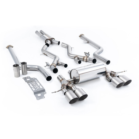 Milltek Sport Cat-back BMW 2 Series M2 Coupe (G87 S58 NAS Non-OPF GPF Models) (2023-2027)