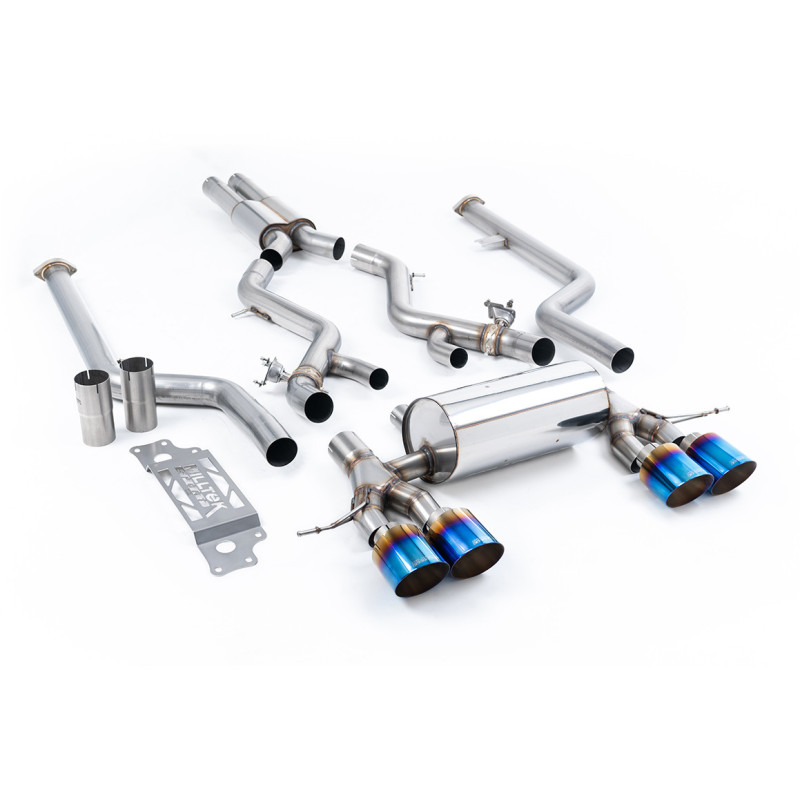 Milltek Sport Cat-back BMW 2 Series M2 Coupe (G87 S58 NAS Non-OPF GPF Models) (2023-2027)