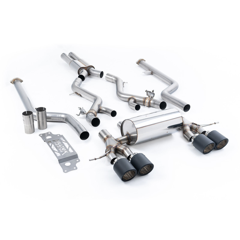 Milltek Sport Cat-back BMW 2 Series M2 Coupe (G87 S58 NAS Non-OPF GPF Models) (2023-2027)