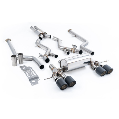 Milltek Sport Cat-back BMW 2 Series M2 Coupe (G87 S58 NAS Non-OPF GPF Models) (2023-2027)
